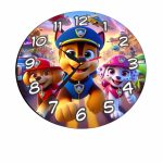 Ceas Disney, Patrula Catelusilor Lemn, 40 cm, CSDUV110 - imagine 4