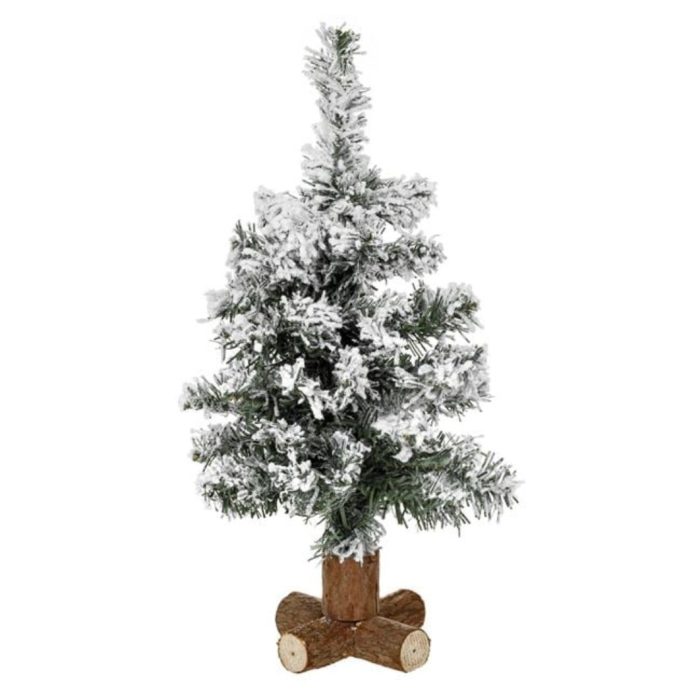 Decoratiune de Craciun, Brad Artificial, Verde, 40cm, DCJ389 - imagine 1