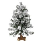 Decoratiune de Craciun, Brad Artificial, Zapada, 60cm, DCJ393