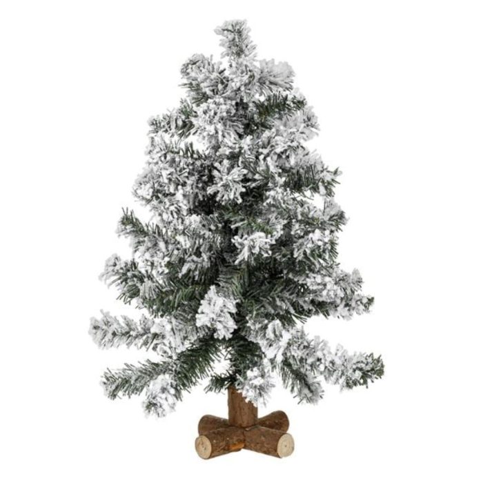 Decoratiune de Craciun, Brad Artificial, Zapada, 60cm, DCJ393 - imagine 1