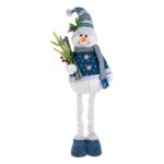 Decoratiune de Craciun, Figurina, Om de Zapada, Picioare Extensibile, 66-90cm, DCJ461