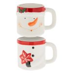 Set 2 Cani de Craciun, 3D, Om de Zapada, 290ml, DCJ482 - imagine 2