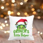 Perna de Craciun, Grinch, 40x40 cm, PC026 - imagine 3