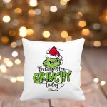 Perna de Craciun, Grinch, 40x40 cm, PC029 - imagine 3