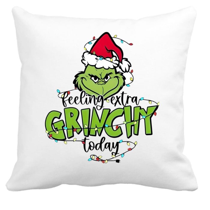 Perna de Craciun, Grinch, 40x40 cm, PC029 - imagine 1