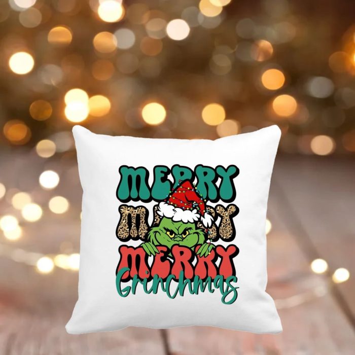 Perna de Craciun, Grinch, 40x40 cm, PC030 - imagine 3