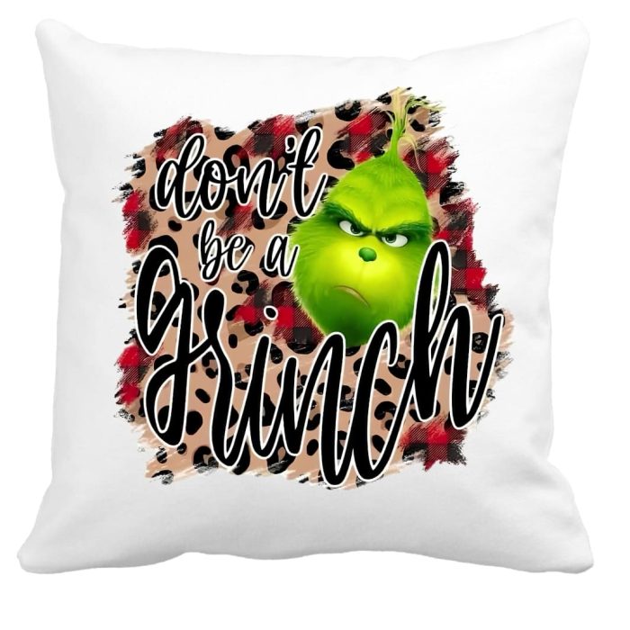 Perna de Craciun, Grinch, 40x40 cm, PC032 - imagine 1
