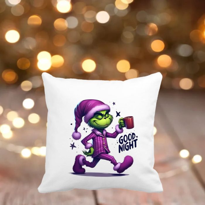 Perna de Craciun, Grinch, 40x40 cm, PC035 - imagine 3