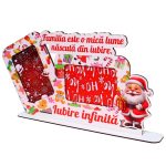 Rama Foto, Familia, Lemn, 43x23 cm, RFCUV003 - imagine 4