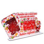 Rama Foto, Familia, Lemn, 43x23 cm, RFCUV003 - imagine 3
