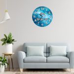 Ceas personalizat pentru clinica, Lemn, 40 cm, CDRUV001 - imagine 2