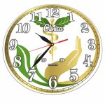 Ceas personalizat pentru clinica, Lemn, 40 cm, CDRUV004 - imagine 4