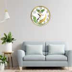 Ceas personalizat pentru clinica, Lemn, 40 cm, CDRUV004 - imagine 2