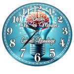 Ceas personalizat pentru Cabinet Neurologie, Lemn, 40 cm, CDRUV018 - imagine 4