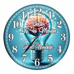 Ceas personalizat pentru Cabinet Neurologie, Lemn, 40 cm, CDRUV018