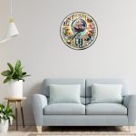 Ceas personalizat pentru Cabinet Neurologie, Lemn, 40 cm, CDRUV019 - imagine 2