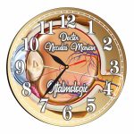 Ceas personalizat pentru Cabinet Oftalmologie , Lemn, 40 cm, CDRUV031