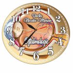 Ceas personalizat pentru Cabinet Oftalmologie , Lemn, 40 cm, CDRUV031 - imagine 4