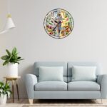 Ceas personalizat pentru Cabinet Nutritie , Lemn, 40 cm, CDRUV034 - imagine 2