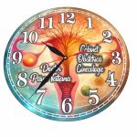 Ceas personalizat pentru Cabinet Obstetrica-Ginecologie , Lemn, 40 cm, CDRUV039 - imagine 4