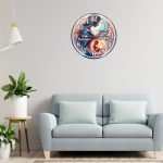 Ceas personalizat pentru Cabinet Obstetrica-Ginecologie , Lemn, 40 cm, CDRUV040 - imagine 2