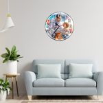 Ceas personalizat pentru Cabinet Pediatrie, Lemn, 40 cm, CDRUV044 - imagine 2