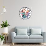 Ceas personalizat pentru Cabinet Stomatologie, Lemn, 40 cm, CDRUV054 - imagine 2