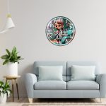 Ceas personalizat pentru Cabinet Stomatologie, Lemn, 40 cm, CDRUV055 - imagine 2