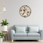 Ceas personalizat pentru Cabinet Veterinar, Lemn, 40 cm, CDRUV064 - imagine 2