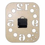 Ceas Cumetri Personalizat, Lemn, 40cm, CCMUV003 - imagine 3