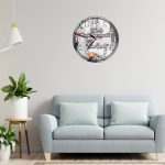 Ceas Salon Remodelare Corporala, Personalizat, Lemn, 40 cm, CMSUV030 - imagine 2