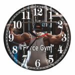 Ceas Sala de forta, Fitness, Personalizat, Lemn, 40 cm, CMSUV040