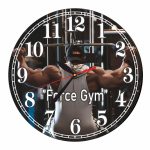 Ceas Sala de forta, Fitness, Personalizat, Lemn, 40 cm, CMSUV040 - imagine 4