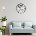 Ceas Arhitect, Personalizat, Lemn, 40 cm, CMSUV069 - imagine 2