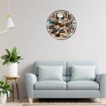 Ceas Avocat, Personalizat, Lemn, 40 cm, CMSUV071 - imagine 2