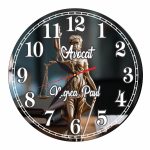 Ceas Avocat, Personalizat, Lemn, 40 cm, CMSUV076