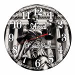 Ceas Avocat, Personalizat, Lemn, 40 cm, CMSUV077 - imagine 4