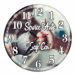 Ceas Mecanic, Service Auto, Personalizat, Lemn, 40 cm, CMSUV107
