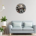 Ceas Mecanic, Service Auto, Personalizat, Lemn, 40 cm, CMSUV109 - imagine 2