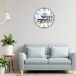 Ceas Pilot, Personalizat, Lemn, 40 cm, CMSUV129 - imagine 2