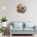 Ceas Croitorie, Personalizat, Lemn, 40 cm, CMSUV0136 - imagine 2