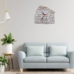 Ceas Arhitect, Personalizat, Lemn, 39x35 cm, CMSUV146 - imagine 2