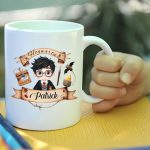 Cana personalizata, Alba, Harry Potter, 350 ml, CDUV017 - imagine 3