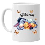 Cana personalizata, Alba, Winnie The Pooh, 350 ml, CDUV023 - imagine 2