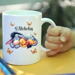 Cana personalizata, Alba, Winnie The Pooh, 350 ml, CDUV023 - imagine 3