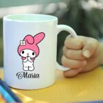 Cana personalizata, Alba, My Melody, 350 ml, CDUV029 - imagine 3