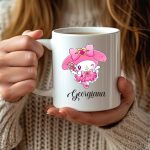 Cana personalizata, Alba, My Melody, 350 ml, CDUV041 - imagine 3