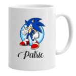 Cana personalizata, Alba, Sonic, 350 ml, CDUV047 - imagine 2