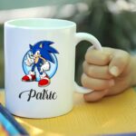 Cana personalizata, Alba, Sonic, 350 ml, CDUV047 - imagine 3