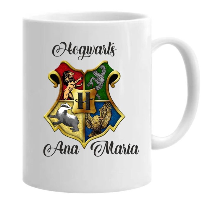 Cana personalizata, Alba, Harry Potter, 350 ml, CDUV049 - imagine 2